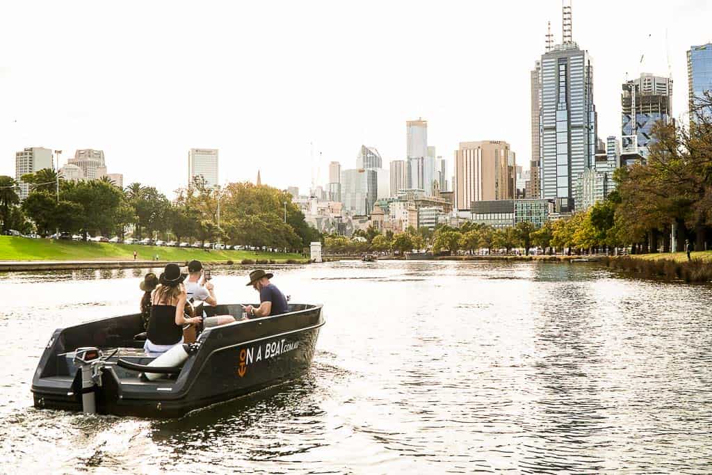 On A Boat Melbourne 1