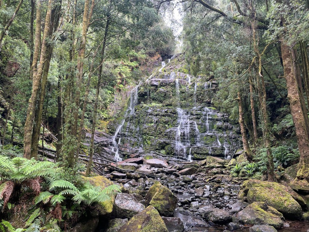 The view of Nelson Falls.